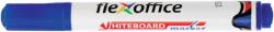 FlexOffice Táblamarker, 2, 5 mm, kúpos, FLEXOFFICE ˝WB03˝, kék