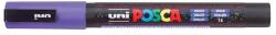 uni Dekormarker, 0, 9-1, 3 mm, UNI ˝Posca PC-3ML˝, fényes lila