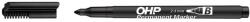ICO Alkoholos marker, OHP, 2-3 mm, B, ICO, fekete