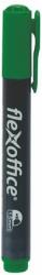 FlexOffice Alkoholos marker, 1, 5 mm, kúpos, FLEXOFFICE ˝PM03˝, zöld