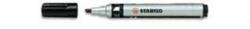 STABILO Alkoholos marker, 1-4 mm, vágott, STABILO ˝Mark-4-all˝, fekete