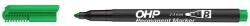 ICO Alkoholos marker, OHP, 2-3 mm, B, ICO, zöld