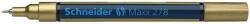 Schneider Lakkmarker, 0, 8 mm, SCHNEIDER ˝Maxx 278˝, arany