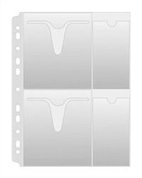 DONAU CD/DVD genotherm, lefűzhető, A4, 160 mikron, víztiszta, DONAU - innoreal