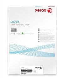 Xerox Etikett, univerzális, 63, 5x38, 1 mm, kerekített sarkú, XEROX, 2100 etikett/csomag