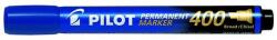 Pilot Alkoholos marker, 1, 5-4 mm, vágott, PILOT ˝Permanent Marker 400˝, kék