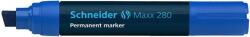 Schneider Alkoholos marker, 4-12 mm, vágott, SCHNEIDER ˝Maxx 280˝, kék