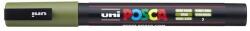 uni Dekormarker, 0, 9-1, 3 mm, UNI ˝Posca PC-3M˝, khaki