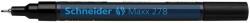 Schneider Lakkmarker, 0, 8 mm, SCHNEIDER ˝Maxx 278˝, fekete