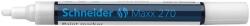 Schneider Lakkmarker, 1-3 mm, SCHNEIDER ˝Maxx 270˝, fehér