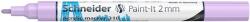 Schneider Dekormarker, akril, 2 mm, SCHNEIDER ˝Paint-It 310˝, pasztell-lila