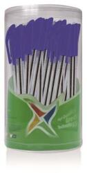 FlexOffice Golyóstoll, 0, 20 mm, kupakos, FLEXOFFICE ˝FO-049˝, kék