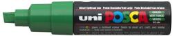 uni Dekormarker, 8 mm, vágott, UNI ˝Posca PC-8K˝, zöld