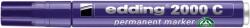 edding Alkoholos marker, 1, 5-3 mm, kúpos, EDDING ˝2000˝, lila
