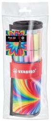 STABILO Filctoll, készlet, 1 mm, felcsavarható, STABILO ˝Pen 68 ARTY˝, 25 különböző színű
