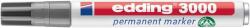 edding Alkoholos marker, 1, 5-3 mm, kúpos, EDDING ˝3000˝, szürke