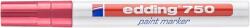 edding Lakkmarker, 2-4 mm, EDDING ˝750˝, piros
