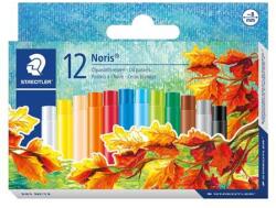 STAEDTLER Olajpasztell kréta, STAEDTLER ˝Noris 241˝, 12 különböző szín