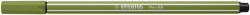 STABILO Filctoll, 1 mm, STABILO ˝Pen 68˝, mohazöld
