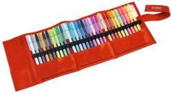 STABILO Filctoll, készlet, 1 mm, felcsavarható szett, STABILO ˝Pen 68˝, 30 különböző szín