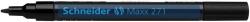Schneider Lakkmarker, 1-2 mm, SCHNEIDER ˝Maxx 271˝, fekete