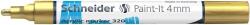 Schneider Dekormarker, akril, 4 mm, SCHNEIDER ˝Paint-It 320˝, arany