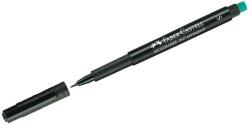 Faber-Castell Alkoholos marker, OHP, 0, 4 mm, FABER-CASTELL ˝Multimark 1523˝, fekete