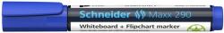 Schneider Tábla- és flipchart marker, 2-3 mm, kúpos, SCHNEIDER ˝Maxx 290˝, kék