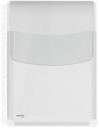 Leitz Genotherm, lefűzhető, A4, 170 mikron, narancsos felület, 20 mm, behajtható fül, LEITZ ˝Jumbo˝