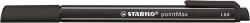 STABILO Filctoll, 0, 8 mm, STABILO ˝Point Max˝, fekete