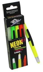 WEDO Multifunkciós golyóstoll, szövegkiemelő, érintő toll készlet, WEDO ˝3-in-1˝, neon színek