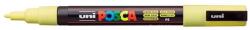 uni Dekormarker, 0, 9-1, 3 mm, UNI ˝Posca PC-3M˝, napsárga