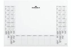 DURABLE Könyökalátét tömb, 570x410 mm, éves naptárral, DURABLE