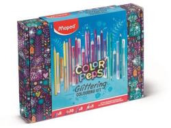 Maped Csillámos színező készlet, MAPED ˝Color`Peps˝, 31 darabos