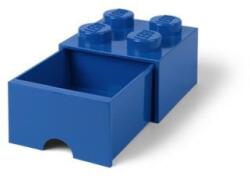 LEGO Tárolódoboz, fiókos, LEGO ˝Brick˝, kék