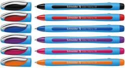 Schneider Golyóstoll készlet, 0, 7 mm, kupakos, SCHNEIDER ˝Slider Memo XB˝, vegyes színek