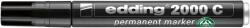 edding Alkoholos marker, 1, 5-3 mm, kúpos, EDDING ˝2000˝, fekete