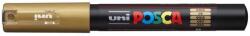 uni Dekormarker, 0, 7-1, 0 mm, UNI ˝Posca PC-1M˝, arany