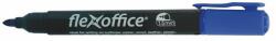 FlexOffice Alkoholos marker, 1, 5 mm, kúpos, FLEXOFFICE ˝PM03˝, kék