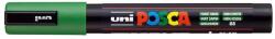 uni Dekormarker, 1, 8-2, 5 mm, UNI ˝Posca PC-5M˝, erdőzöld