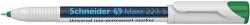 Schneider Alkoholmentes marker, OHP, 0, 4 mm, SCHNEIDER ˝Maxx 221 S˝, zöld