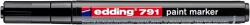 edding Lakkmarker, 1-2 mm, EDDING ˝791˝, fekete