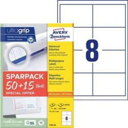 Avery-Zweckform Etikett, univerzális, 97x67, 7 mm, AVERY ZWECKFORM, ˝Sparpack˝, 520 etikett/csomag