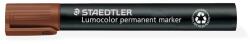STAEDTLER Alkoholos marker, 2-5 mm, vágott, STAEDTLER ˝Lumocolor® 350˝, barna