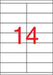APLI Etikett, univerzális, 105x40 mm, APLI, 1400 etikett/csomag - innoreal