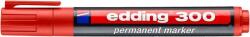 edding Alkoholos marker, 1, 5-3 mm, kúpos, EDDING ˝300˝, piros