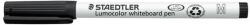 STAEDTLER Táblamarker, 1 mm, M, kúpos, STAEDTLER ˝Lumocolor 301˝, fekete
