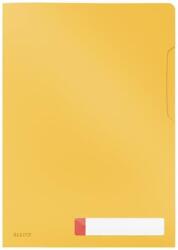 Leitz Genotherm, ˝L˝, A4, PP, LEITZ ˝Cosy Privacy˝, melegsárga