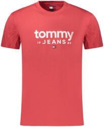 Tommy Hilfiger Férfi Rövid Ujjú Póló, Piros