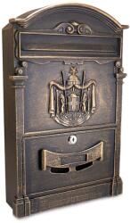 Strend Pro Cutie postala, aluminiu, bronz antic, 25.5x9x41 cm (252261) - edanco